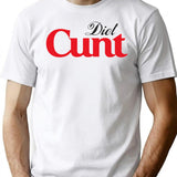 Diet Cunt Premium Heavyweight Cotton T-Shirt - White