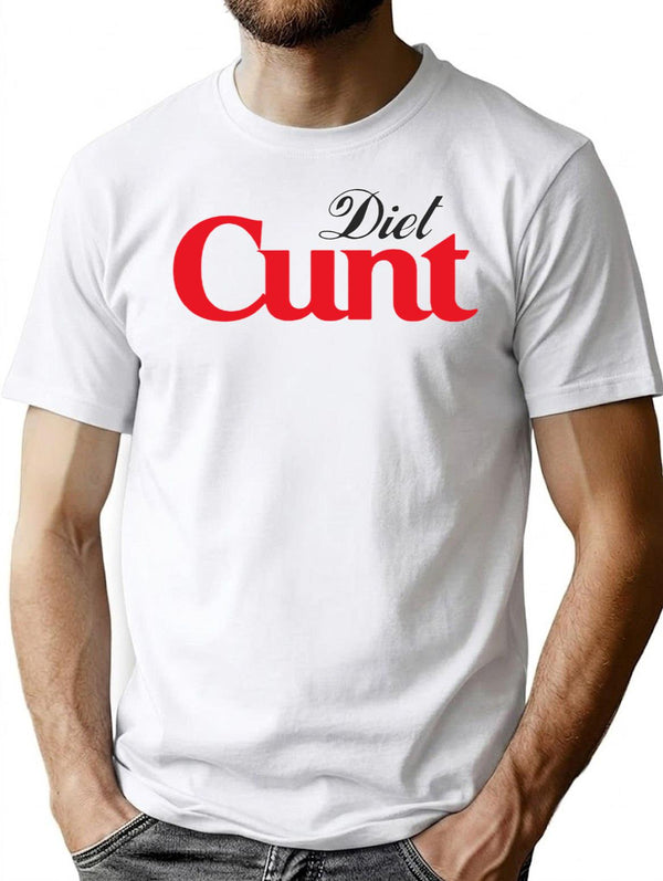 Diet Cunt Premium Heavyweight Cotton T-Shirt - White