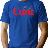 Diet Cunt Premium Heavyweight Cotton T-Shirt - Blue