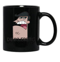 Dinkleberg Black Coffee Mug, Gift Coffee Mug - Black