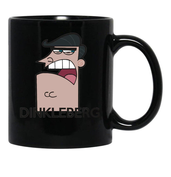 Dinkleberg Black Coffee Mug, Gift Coffee Mug - Black