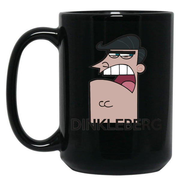 Dinkleberg Black Coffee Mug, Gift Coffee Mug - Black