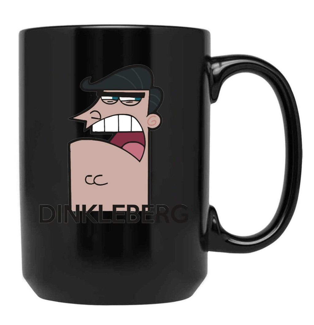 Dinkleberg Black Coffee Mug, Gift Coffee Mug