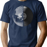Disco T-Shirt for Men & Women, T-Shirts Graphic Tee - Navy