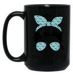 Dispatcher Life Mom Funny Dispatcher Lover Black Coffee Mug, Gift Coffee Mug
