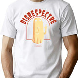 Disrespectre T-Shirt for Men & Women, T-Shirts Graphic Tee - White