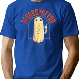 Disrespectre T-Shirt for Men & Women, T-Shirts Graphic Tee - Blue
