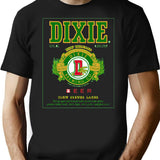 Dixie Beer Logo T-Shirt for Men & Women, T-Shirts Graphic Tee - Black