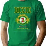 Dixie Beer Logo T-Shirt for Men & Women, T-Shirts Graphic Tee - Green