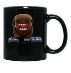Dj Domo-Kun (1) Black Coffee Mug, Gift Coffee Mug - Black