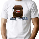 Dj Domo-Kun (1) Premium Heavyweight Cotton T-Shirt - White