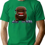 Dj Domo-Kun (1) Premium Heavyweight Cotton T-Shirt - Green