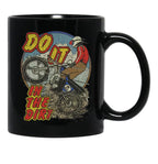 Do It in The Dirt 1976 Black Coffee Mug, Gift Coffee Mug - Black