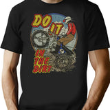 Do It in The Dirt 1976 Premium Heavyweight Cotton T-Shirt - Black