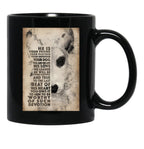Dog Bull Terrier Black Coffee Mug - Black