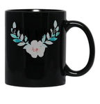Dog Mom Black Coffee Mug, Gift Coffee Mug - Black