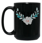 Dog Mom Black Coffee Mug, Gift Coffee Mug