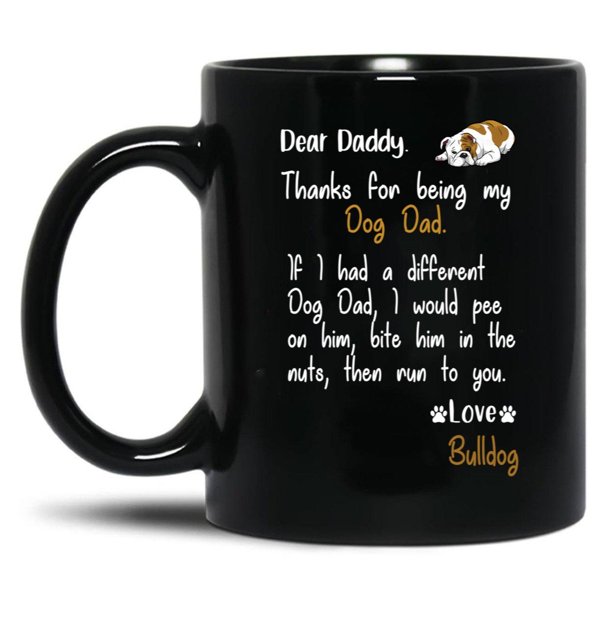 Dog (1) Black Coffee Mug