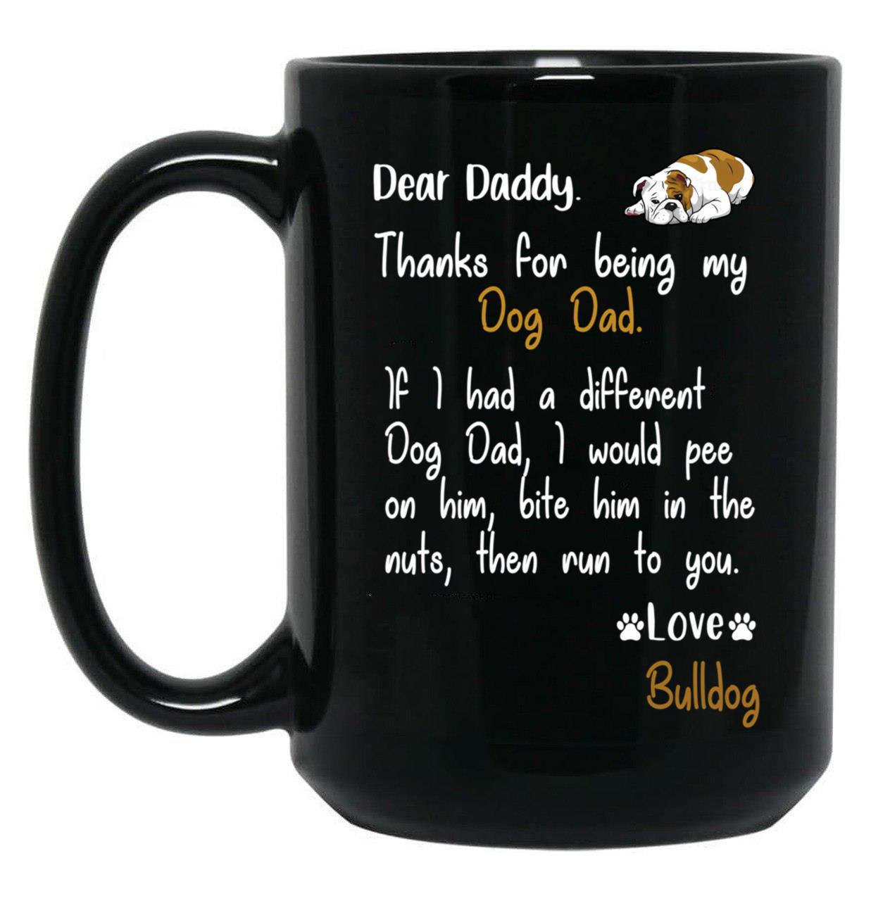 Dog (1) Black Coffee Mug