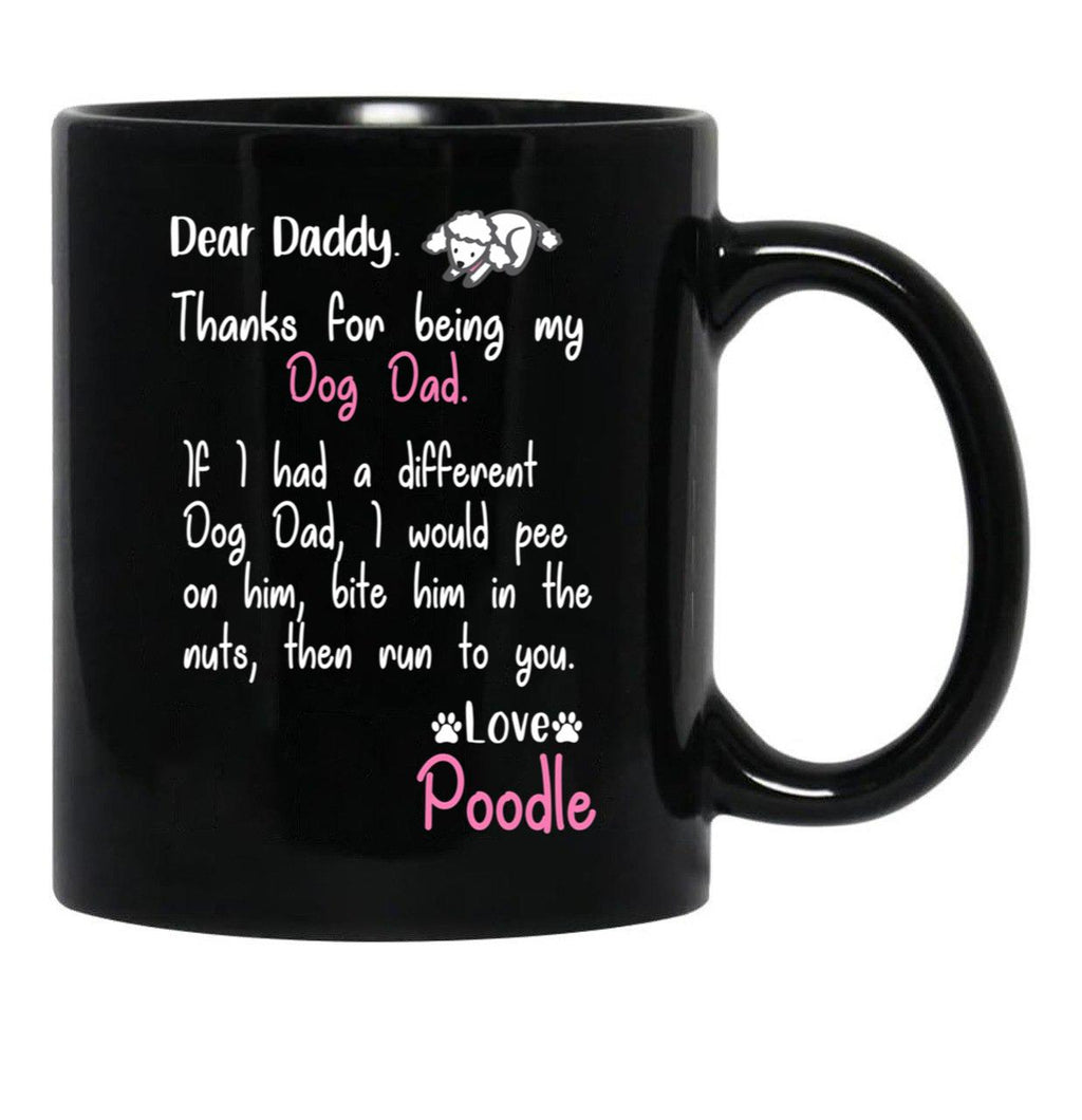 Dog Black Coffee Mug - Black