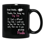Dog Black Coffee Mug - Black