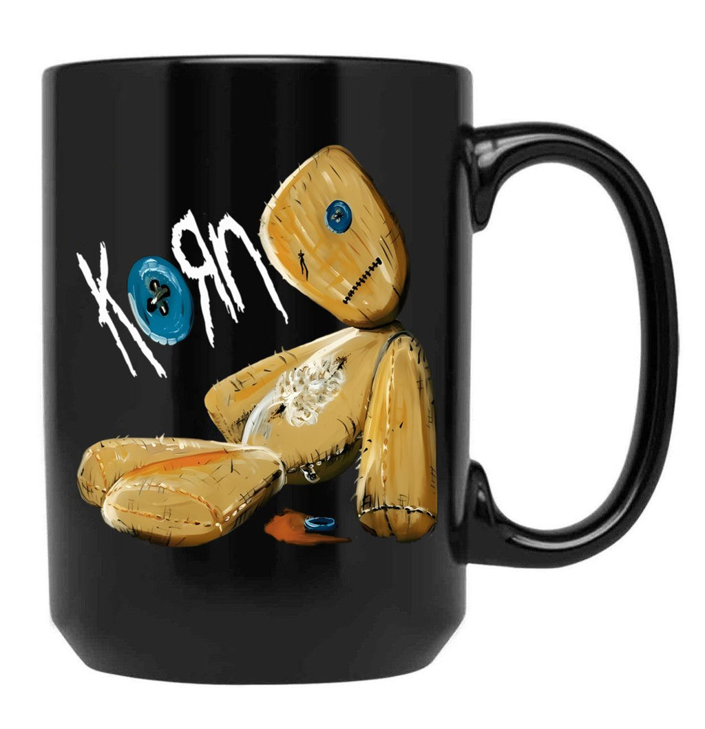 Doll Funny Nu Metal Black Coffee Mug, Gift Coffee Mug