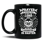 Don'T Mess With My Daughter Mug Gifts For Your Dad Black Coffee Mug