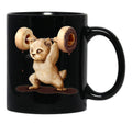 Donutlifting Black Coffee Mug, Gift Coffee Mug - Black