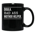 Doula Funny Gift Black Coffee Mug, Gift Coffee Mug - Black