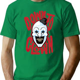 Down To Clown T-Shirt for Men & Women, T-Shirts Graphic Tee - Green