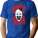 Down To Clown T-Shirt for Men & Women, T-Shirts Graphic Tee - Blue