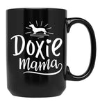 Doxie Mama Dachshund Dachshund Gift Dog Lover Dog Lover Funny Dog Doxie Gift Doxie Dog Mom Ft41 Black Coffee Mug, Gift Coffee Mug
