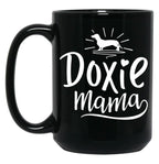 Doxie Mama Dachshund Dachshund Gift Dog Lover Dog Lover Funny Dog Doxie Gift Doxie Dog Mom Ft41 Black Coffee Mug, Gift Coffee Mug