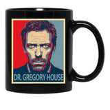 Dr Gregory House Black Coffee Mug, Gift Coffee Mug - Black