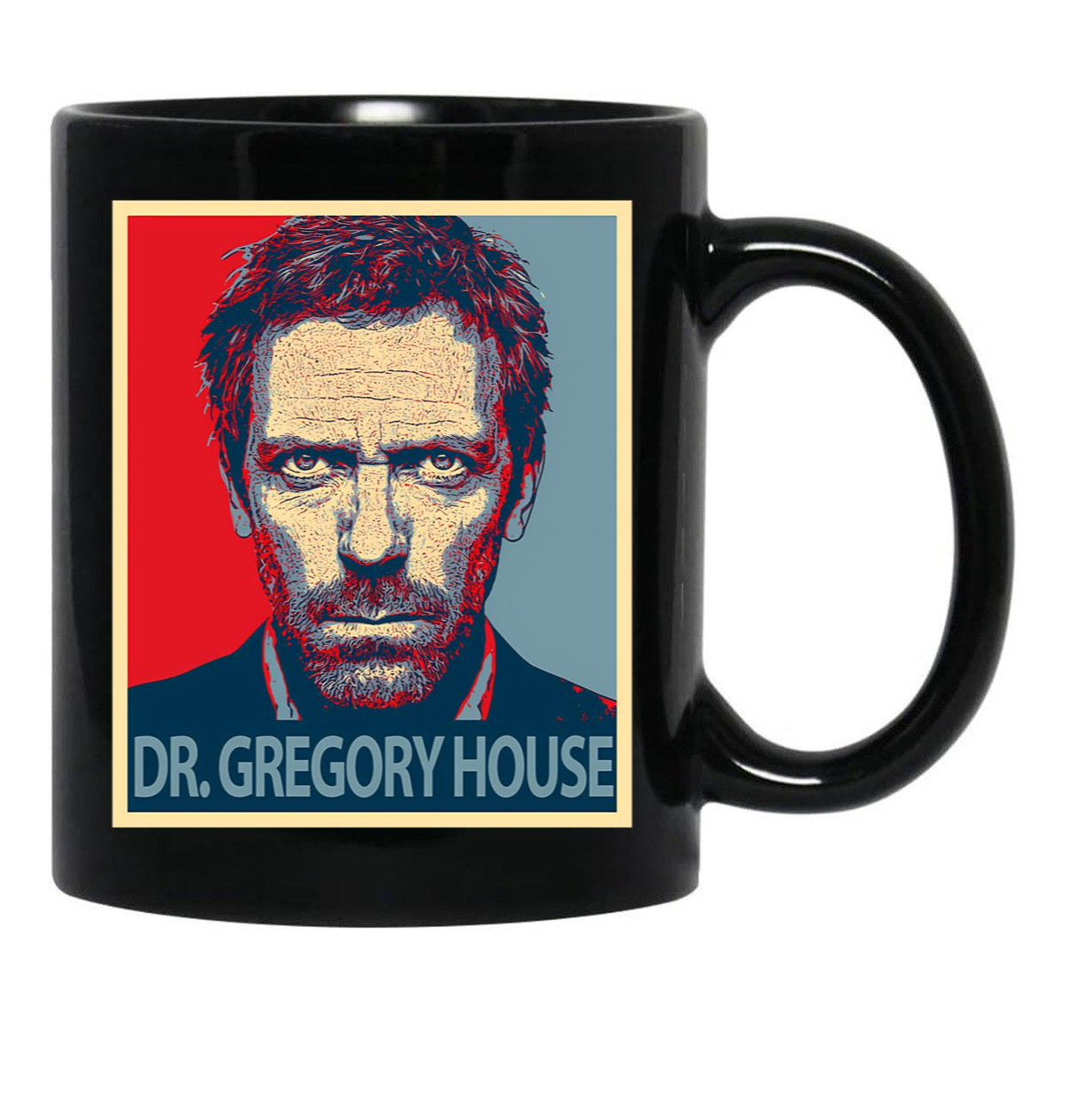 Dr Gregory House Black Coffee Mug, Gift Coffee Mug - Black