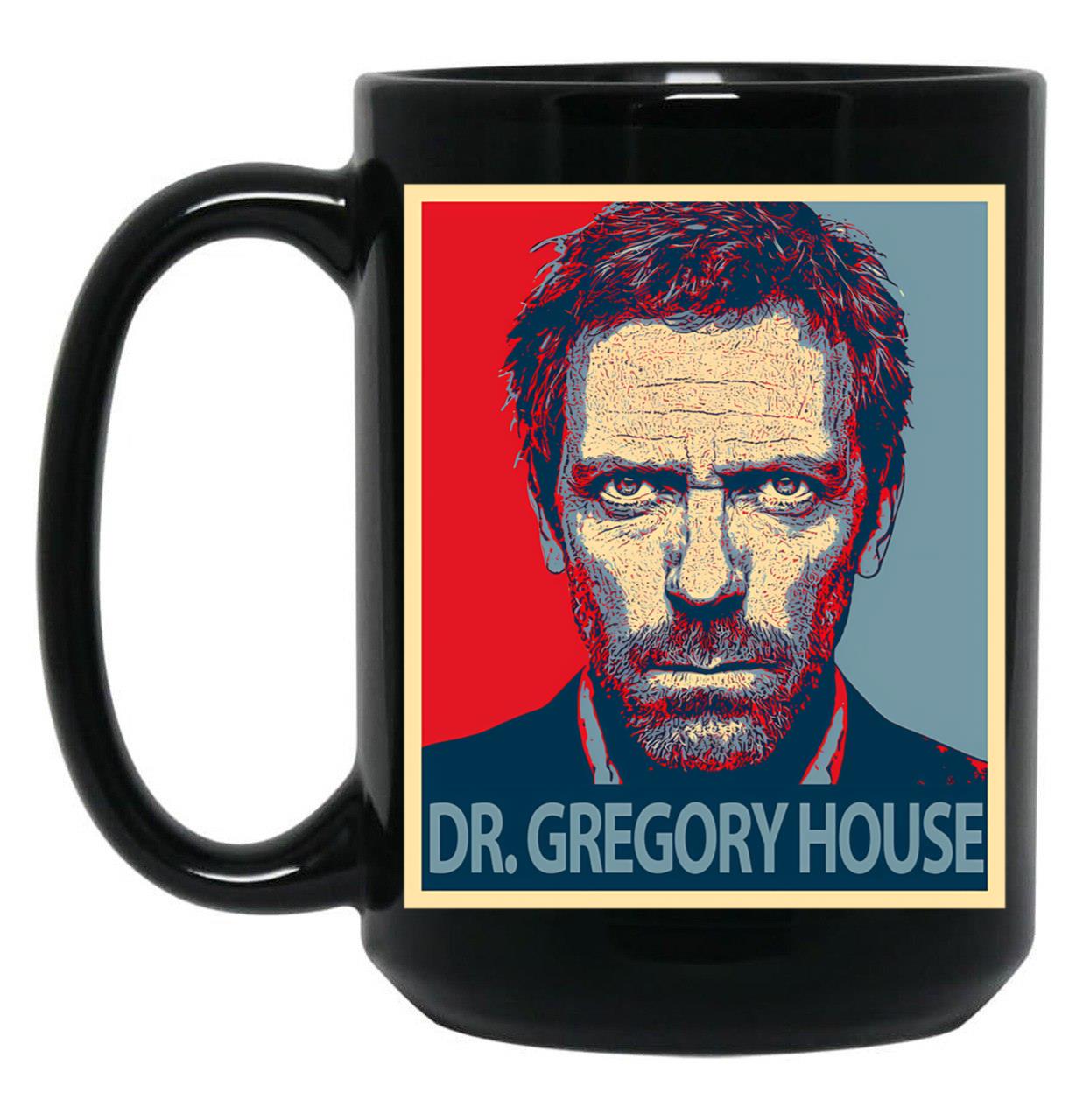 Dr Gregory House Black Coffee Mug, Gift Coffee Mug