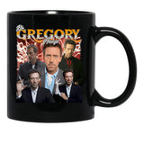 Dr House Bootleg Style Black Coffee Mug, Gift Coffee Mug - Black