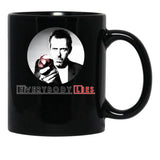 Dr House - Everybody Lies Black Coffee Mug, Gift Coffee Mug - Black