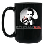 Dr House - Everybody Lies Black Coffee Mug, Gift Coffee Mug