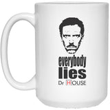 Dr House Series White Coffee Mug, Gift Coffee Mug
