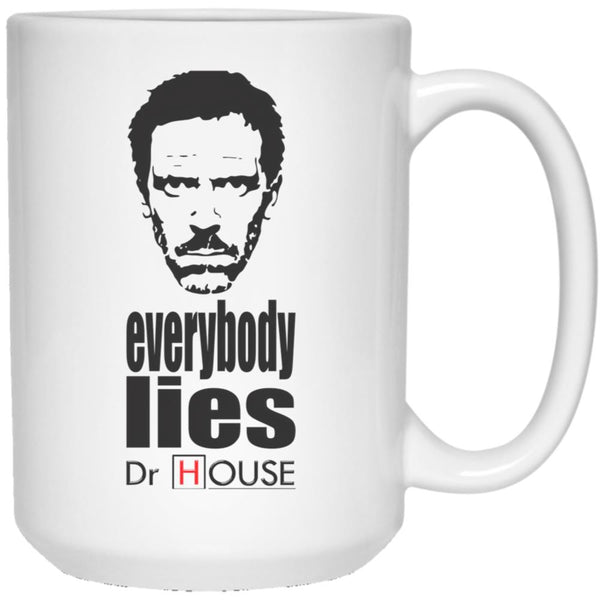Dr House Series White Coffee Mug, Gift Coffee Mug