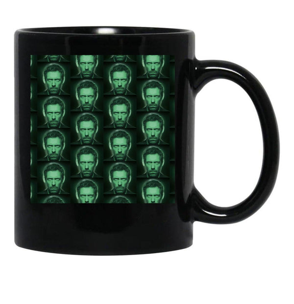 Dr. House (New Vegas Edition) Black Coffee Mug, Gift Coffee Mug - Black