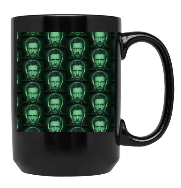 Dr. House (New Vegas Edition) Black Coffee Mug, Gift Coffee Mug