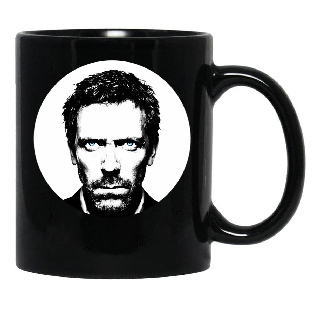 Dr House Black Coffee Mug, Gift Coffee Mug - Black