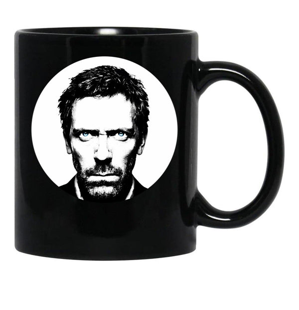Dr House Black Coffee Mug, Gift Coffee Mug - Black