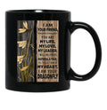 Dragonfly You Are My Life Black Coffee Mug - Black