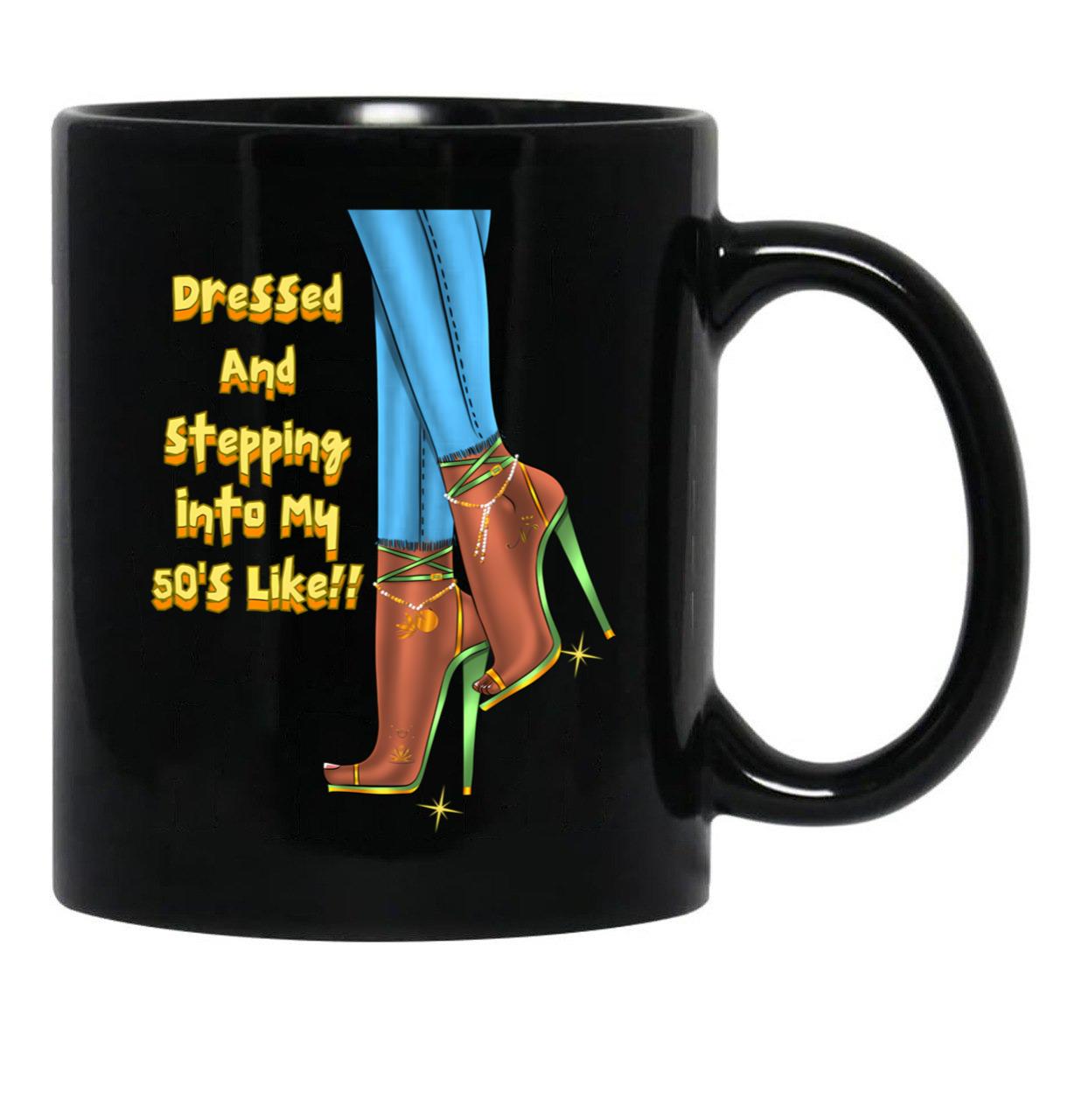 Dressed Black Coffee Mug - Black