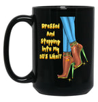 Dressed Black Coffee Mug