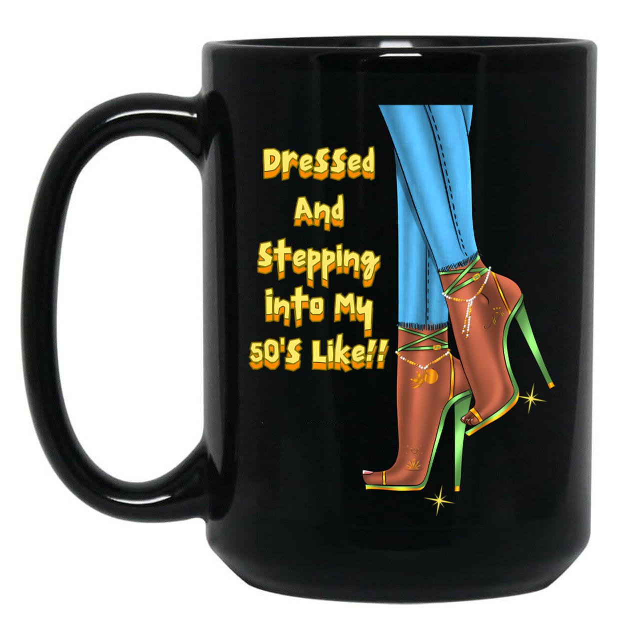 Dressed Black Coffee Mug