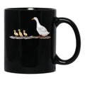 Duck Black Coffee Mug, Gift Coffee Mug - Black